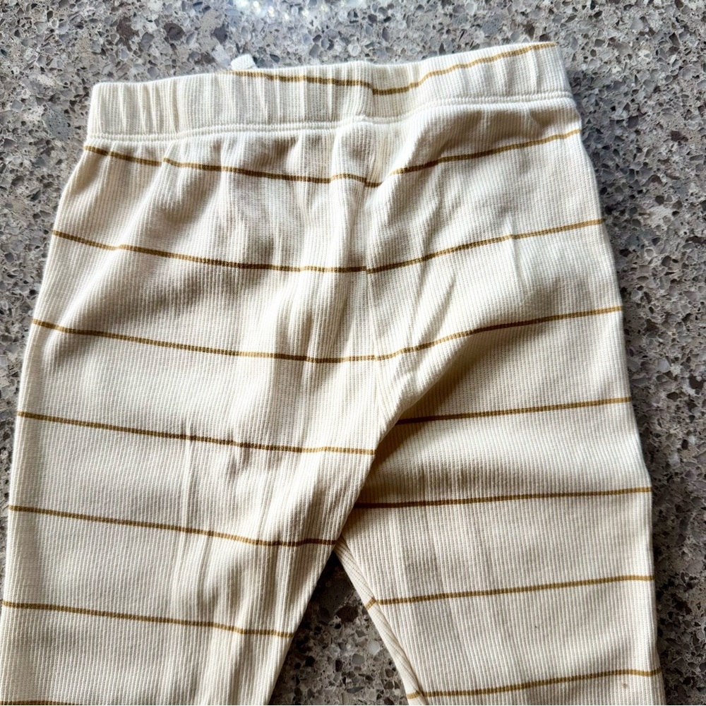 Grayson Collective l Striped Cream and Brown Kids Bottoms l 5T - Picture 3 of 7